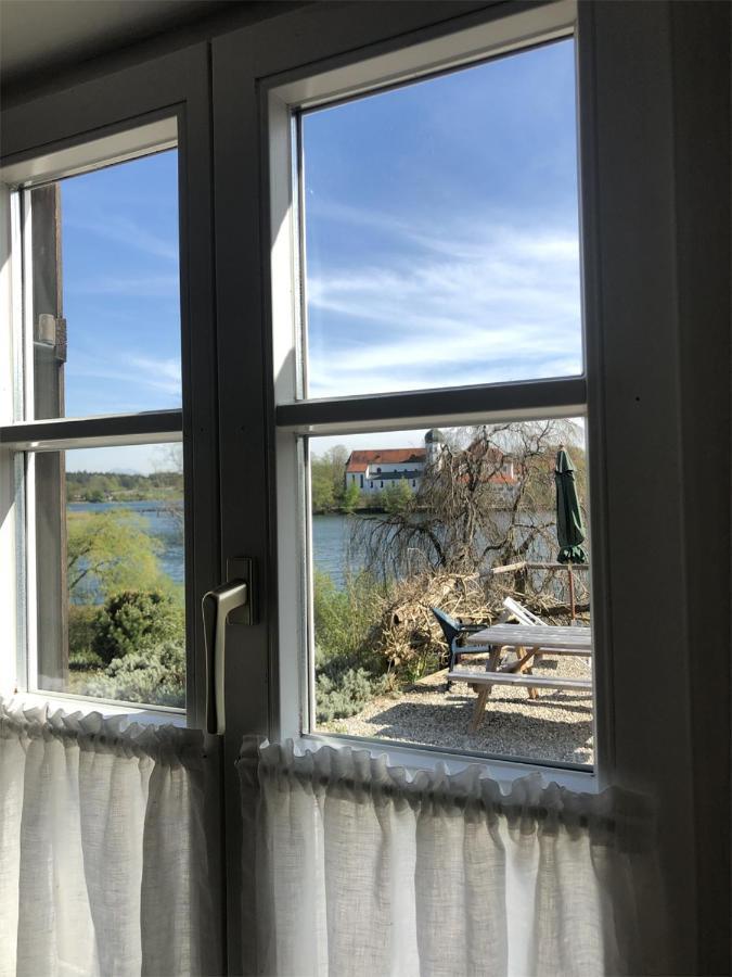 Seeblick Chiemgau, Haus Am Weinberg, 83370 Seeon Oberbayern Buitenkant foto