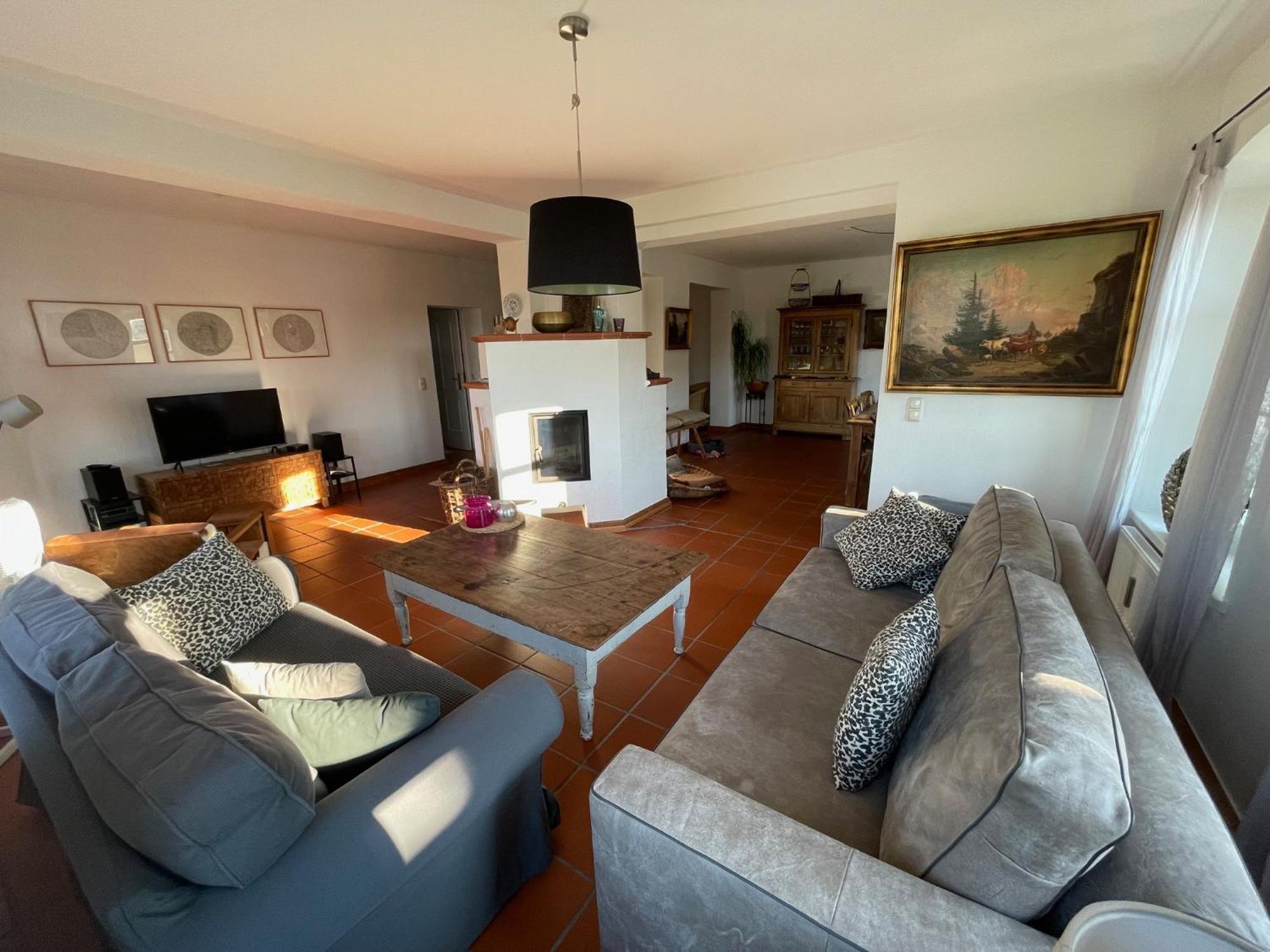 Seeblick Chiemgau, Haus Am Weinberg, 83370 Seeon Oberbayern Buitenkant foto